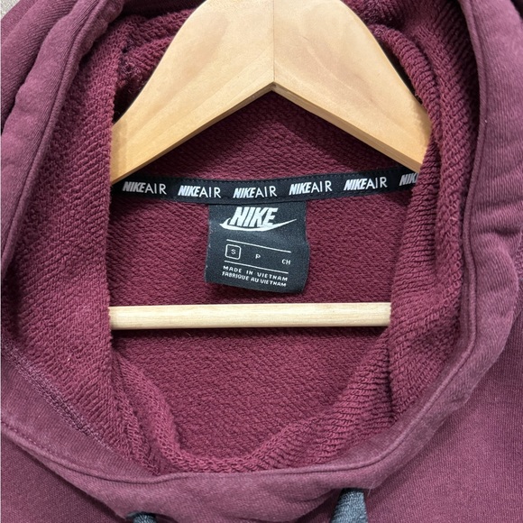 Nike Air Burgundy Sweatshirt - Picture 3 of 3